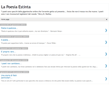 Tablet Screenshot of lapoesiaestinta.blogspot.com