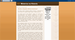 Desktop Screenshot of mistery-history.blogspot.com