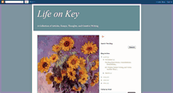 Desktop Screenshot of lifeonkey.blogspot.com