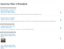 Tablet Screenshot of governorpalin4president.blogspot.com