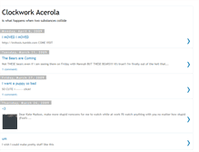 Tablet Screenshot of clockworkacerola.blogspot.com