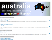 Tablet Screenshot of map-oz.blogspot.com