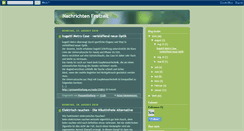 Desktop Screenshot of nachrichten-freizeit.blogspot.com
