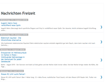 Tablet Screenshot of nachrichten-freizeit.blogspot.com