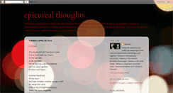 Desktop Screenshot of epicurist.blogspot.com