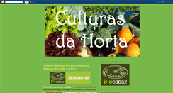 Desktop Screenshot of culturasdahorta.blogspot.com