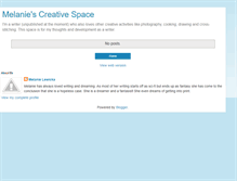 Tablet Screenshot of melanie-lewicka.blogspot.com