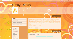 Desktop Screenshot of luckyducksnews.blogspot.com
