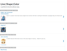 Tablet Screenshot of lineshapecolor.blogspot.com