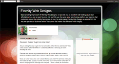 Desktop Screenshot of eternitywebdesignsblog.blogspot.com