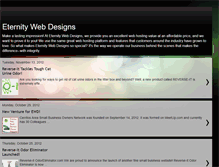 Tablet Screenshot of eternitywebdesignsblog.blogspot.com