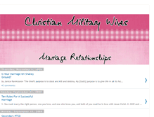 Tablet Screenshot of cmwmarriagerelationships.blogspot.com