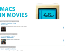 Tablet Screenshot of macsinmovies.blogspot.com
