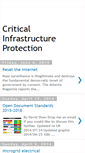 Mobile Screenshot of criticalinfrastructureprotection.blogspot.com