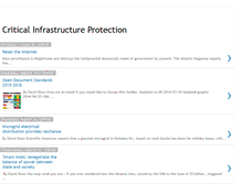 Tablet Screenshot of criticalinfrastructureprotection.blogspot.com