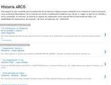 Tablet Screenshot of historia-arcis.blogspot.com