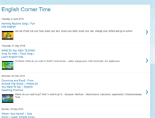 Tablet Screenshot of englishcornertime.blogspot.com