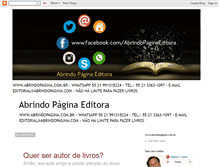 Tablet Screenshot of abrindopagina.blogspot.com