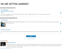 Tablet Screenshot of daveandfionaswedding.blogspot.com