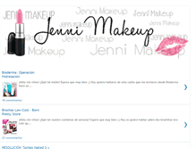 Tablet Screenshot of jenni-makeup.blogspot.com