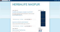 Desktop Screenshot of herbalifenagpur.blogspot.com