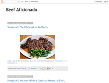 Tablet Screenshot of beefaficionado.blogspot.com