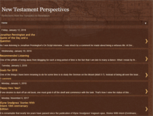 Tablet Screenshot of newtestamentperspectives.blogspot.com