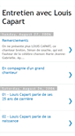 Mobile Screenshot of entretienaveclouiscapart.blogspot.com