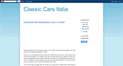 Desktop Screenshot of classic-cars-italia.blogspot.com