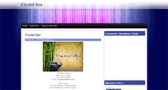 Desktop Screenshot of crystalspa18.blogspot.com