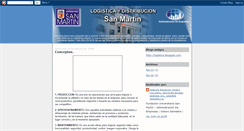 Desktop Screenshot of logisticaydistribucionfusm.blogspot.com