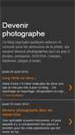 Mobile Screenshot of devenir-photographe.blogspot.com