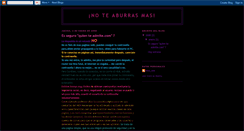 Desktop Screenshot of chaoaburrimiento.blogspot.com