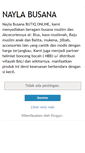 Mobile Screenshot of naylabusana.blogspot.com