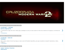 Tablet Screenshot of cruzdorada.blogspot.com