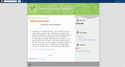 Desktop Screenshot of ibilf.blogspot.com