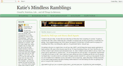 Desktop Screenshot of katiesmindlessramblings.blogspot.com