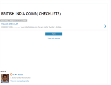 Tablet Screenshot of coinchecklists.blogspot.com