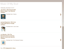 Tablet Screenshot of amusicofmysoul.blogspot.com