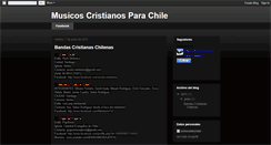 Desktop Screenshot of musicoscristianosparachile.blogspot.com