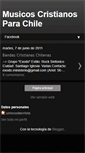 Mobile Screenshot of musicoscristianosparachile.blogspot.com