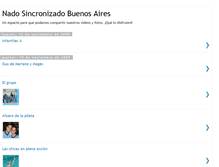 Tablet Screenshot of nadosincronizadobuenosaires.blogspot.com