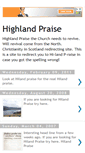 Mobile Screenshot of highlandpraise.blogspot.com