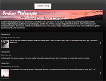 Tablet Screenshot of gardinerphotography.blogspot.com
