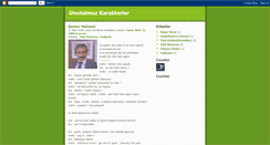 Desktop Screenshot of karakterler.blogspot.com