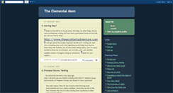 Desktop Screenshot of elementalmom.blogspot.com