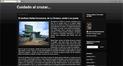 Desktop Screenshot of cuidadoalcruzar.blogspot.com