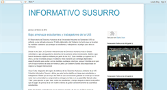 Desktop Screenshot of informativosusurro.blogspot.com