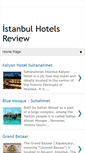 Mobile Screenshot of istanbul-turkey-hotel.blogspot.com