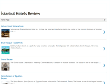 Tablet Screenshot of istanbul-turkey-hotel.blogspot.com